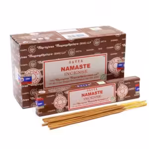 Satya Incense 15gm – Namaste | www.artisan-gifts.co.uk 1