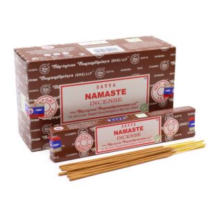 Satya Incense 15gm – Namaste | www.artisan-gifts.co.uk 1