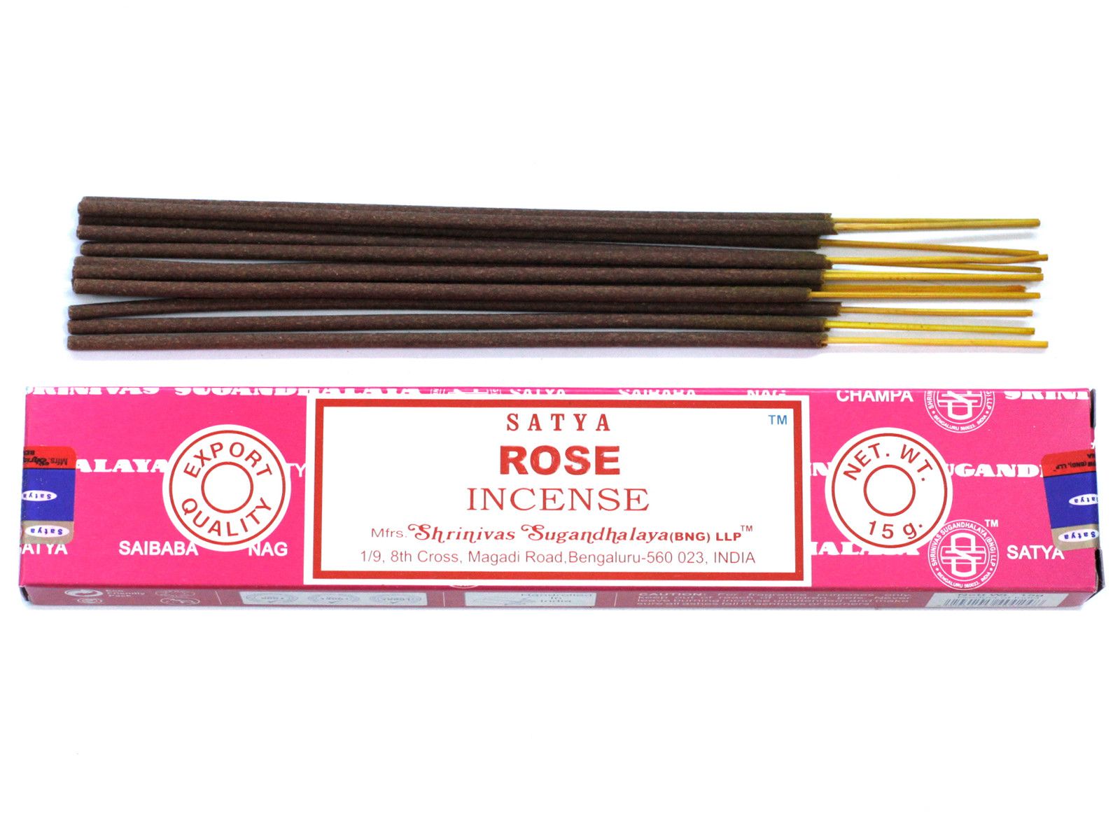 Satya Incense 15gm – Rose | www.artisan-gifts.co.uk 2 Satya Incense 15gm – Rose | www.artisan-gifts.co.uk 1