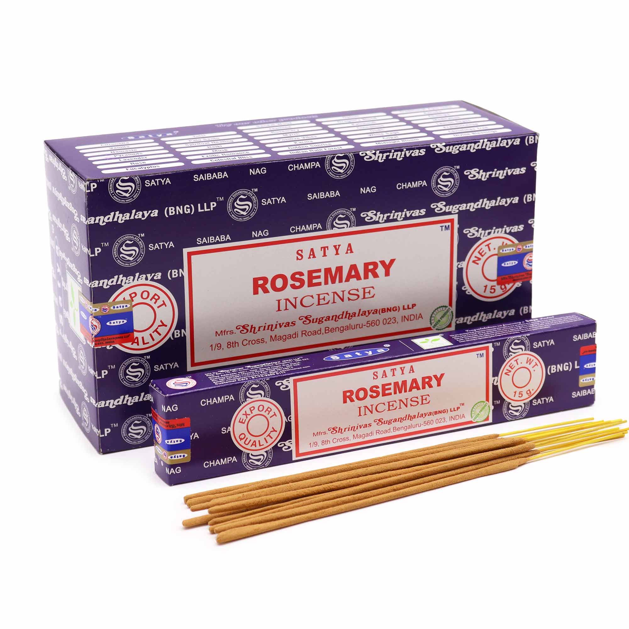 Satya Incense 15gm – Rosemary | www.artisan-gifts.co.uk 3 Satya Incense 15gm – Rosemary | www.artisan-gifts.co.uk 2