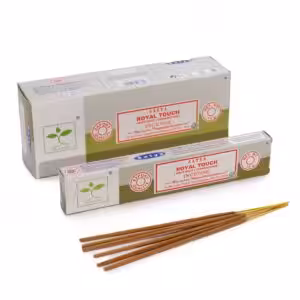 Satya Incense 15gm – Royal Touch (White Sage & Frankincense) | www.artisan-gifts.co.uk