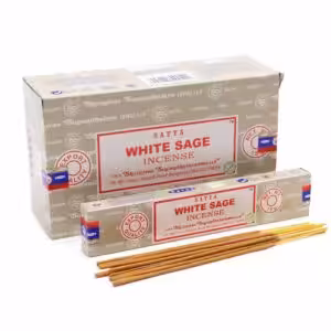 Satya Incense 15gm – White Sage | www.artisan-gifts.co.uk 1