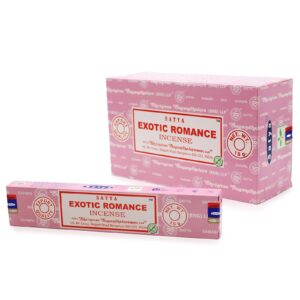 Satya Incense Sticks 15g – Exotic Romance | www.artisan-gifts.co.uk 1