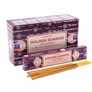 Satya Incense Sticks 15g – Golden Sunrise | www.artisan-gifts.co.uk 1