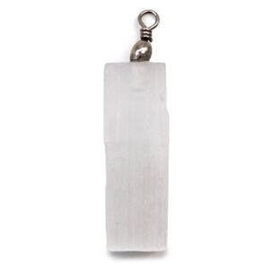 Selenite Natural Pendant | www.artisan-gifts.co.uk 1
