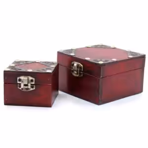 Set of 2 Gothic Square Boxes | www.artisan-gifts.co.uk 1