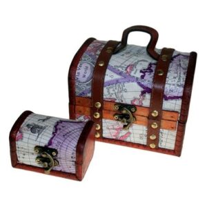 Sets of 2 Colonial Boxes – Atlas Design | www.artisan-gifts.co.uk