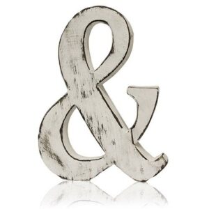 Shabby Chic Letters – & | www.artisan-gifts.co.uk