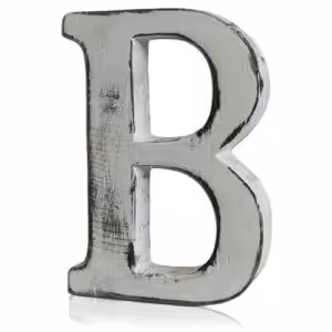 Shabby Chic Letters – B | www.artisan-gifts.co.uk