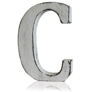 Shabby Chic Letters – C | www.artisan-gifts.co.uk