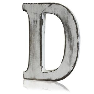 Shabby Chic Letters – D | www.artisan-gifts.co.uk