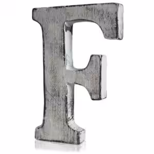 Shabby Chic Letters – F | www.artisan-gifts.co.uk