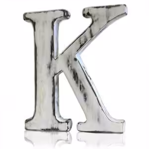 Shabby Chic Letters – K | www.artisan-gifts.co.uk