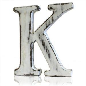 Shabby Chic Letters – K | www.artisan-gifts.co.uk