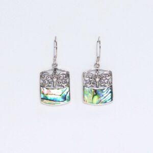 Shell & Silver Earrings – Dragonfly – Abalone | www.artisan-gifts.co.uk 1