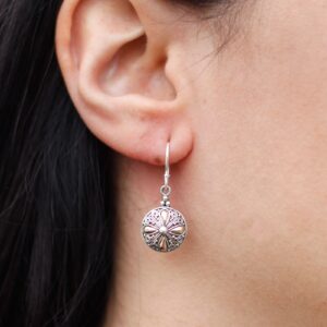 Silver & Gold Earring – Classic Round | www.artisan-gifts.co.uk 1