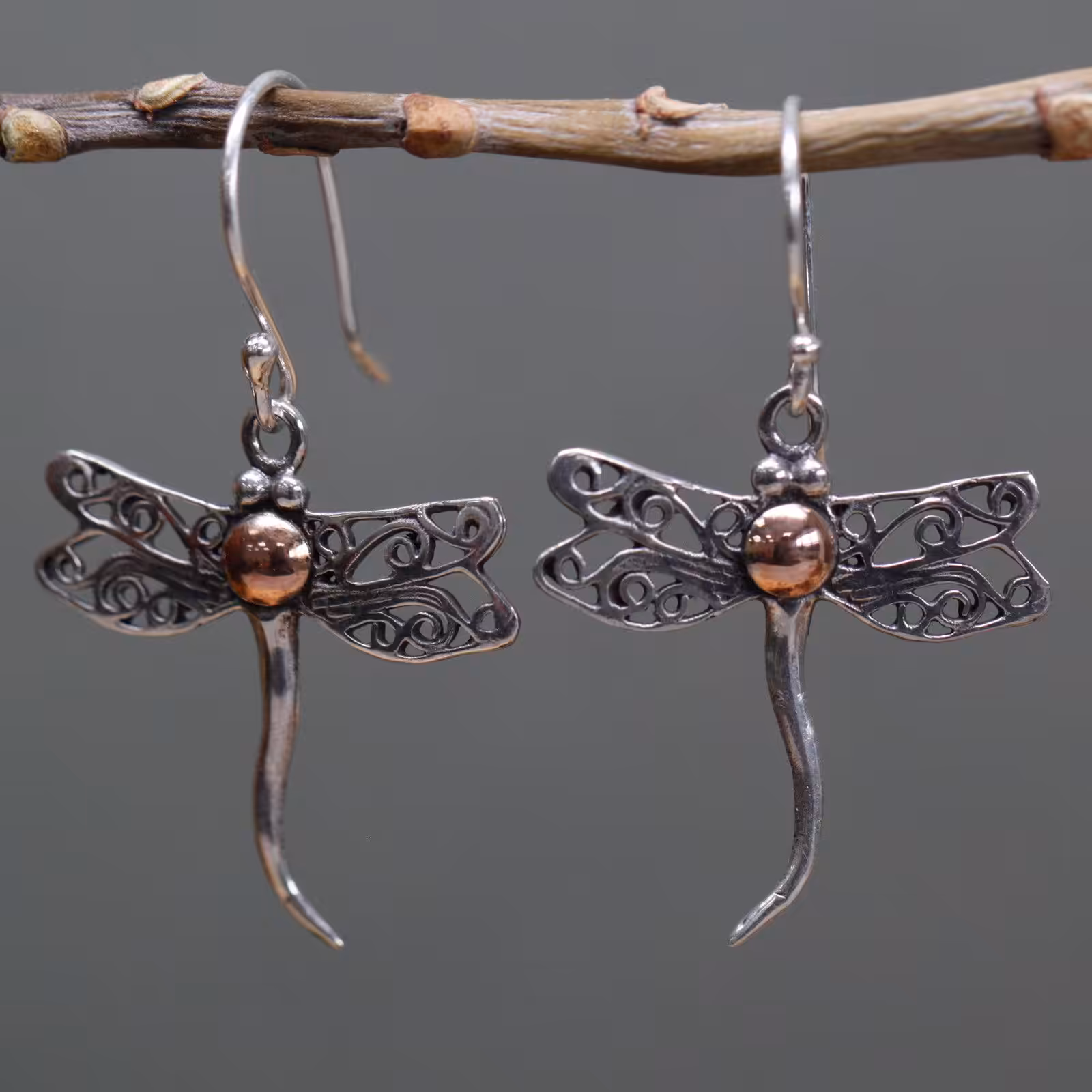 Silver & Gold Earring – Dragonflies | www.artisan-gifts.co.uk 9 Silver & Gold Earring – Dragonflies | www.artisan-gifts.co.uk 8