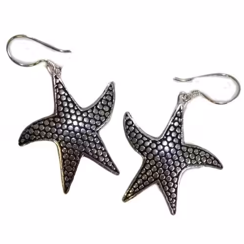 Silver Earrings – Star Fish | www.artisan-gifts.co.uk 3 Silver Earrings – Star Fish | www.artisan-gifts.co.uk 2