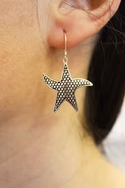 Silver Earrings – Star Fish | www.artisan-gifts.co.uk 4 Silver Earrings – Star Fish | www.artisan-gifts.co.uk 3