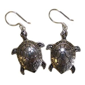 Silver Earrings – Turtles | www.artisan-gifts.co.uk 1