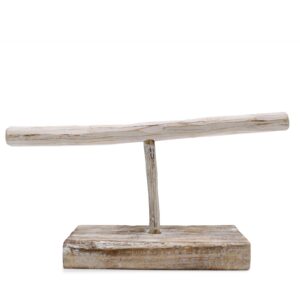 Single Branch Jewllery Stand – Whitewash | www.artisan-gifts.co.uk
