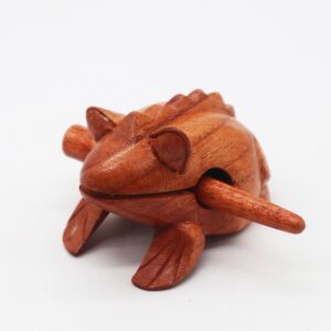Small Croaking Wooden Frog | www.artisan-gifts.co.uk 1