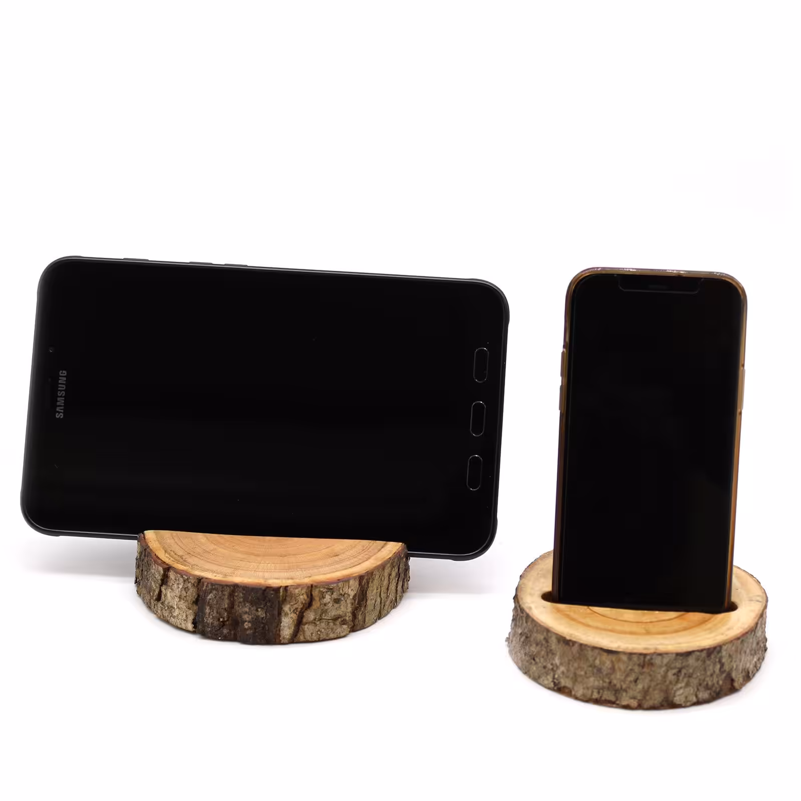 Small Log Phone Holder (slot) – Natural | www.artisan-gifts.co.uk 9 Small Log Phone Holder (slot) – Natural | www.artisan-gifts.co.uk 8