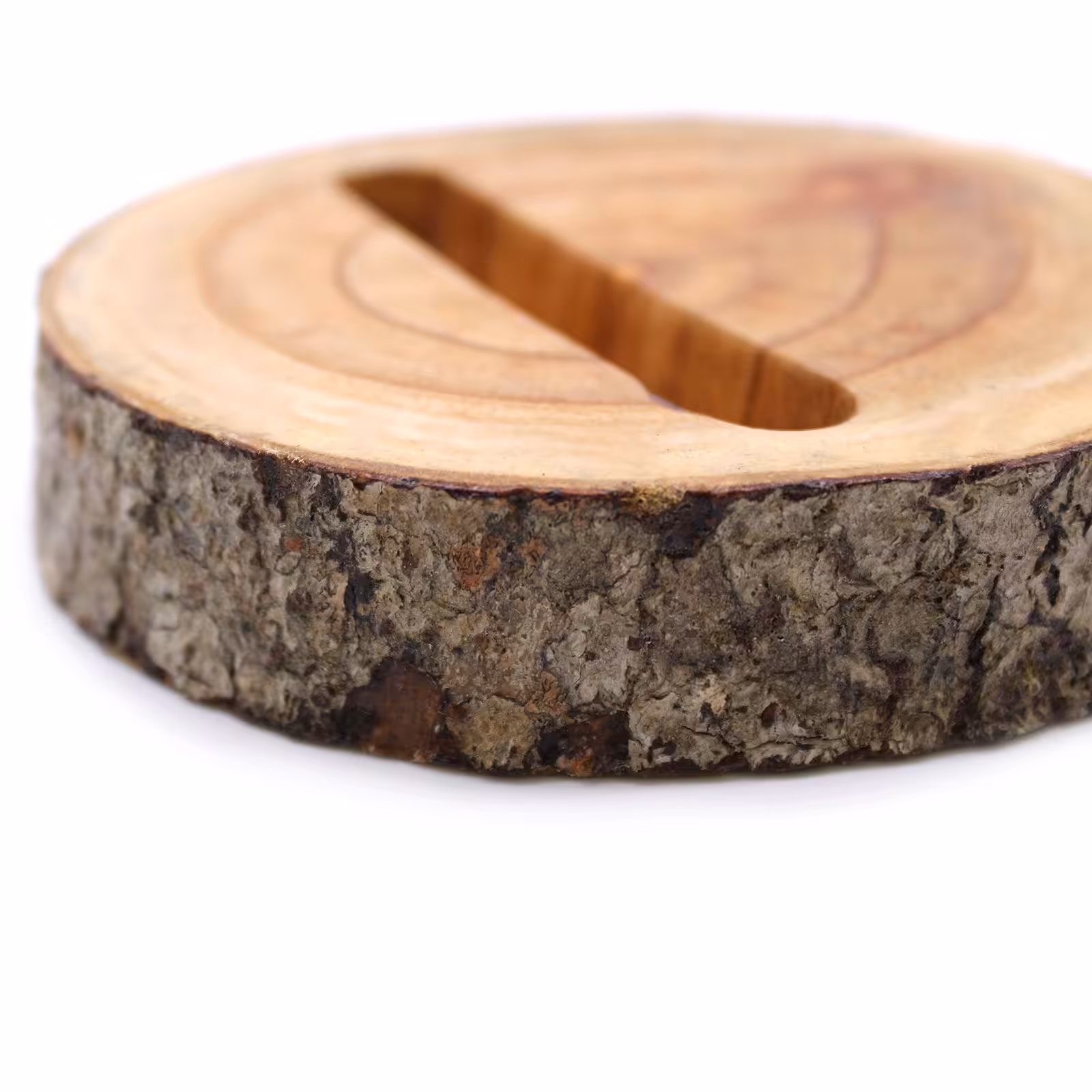 Small Log Phone Holder (slot) – Natural | www.artisan-gifts.co.uk 4 Small Log Phone Holder (slot) – Natural | www.artisan-gifts.co.uk 3