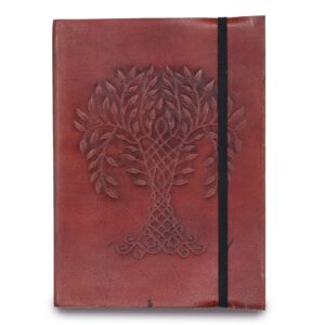 Small Notebook with strap – Tree of Life | www.artisan-gifts.co.uk 1