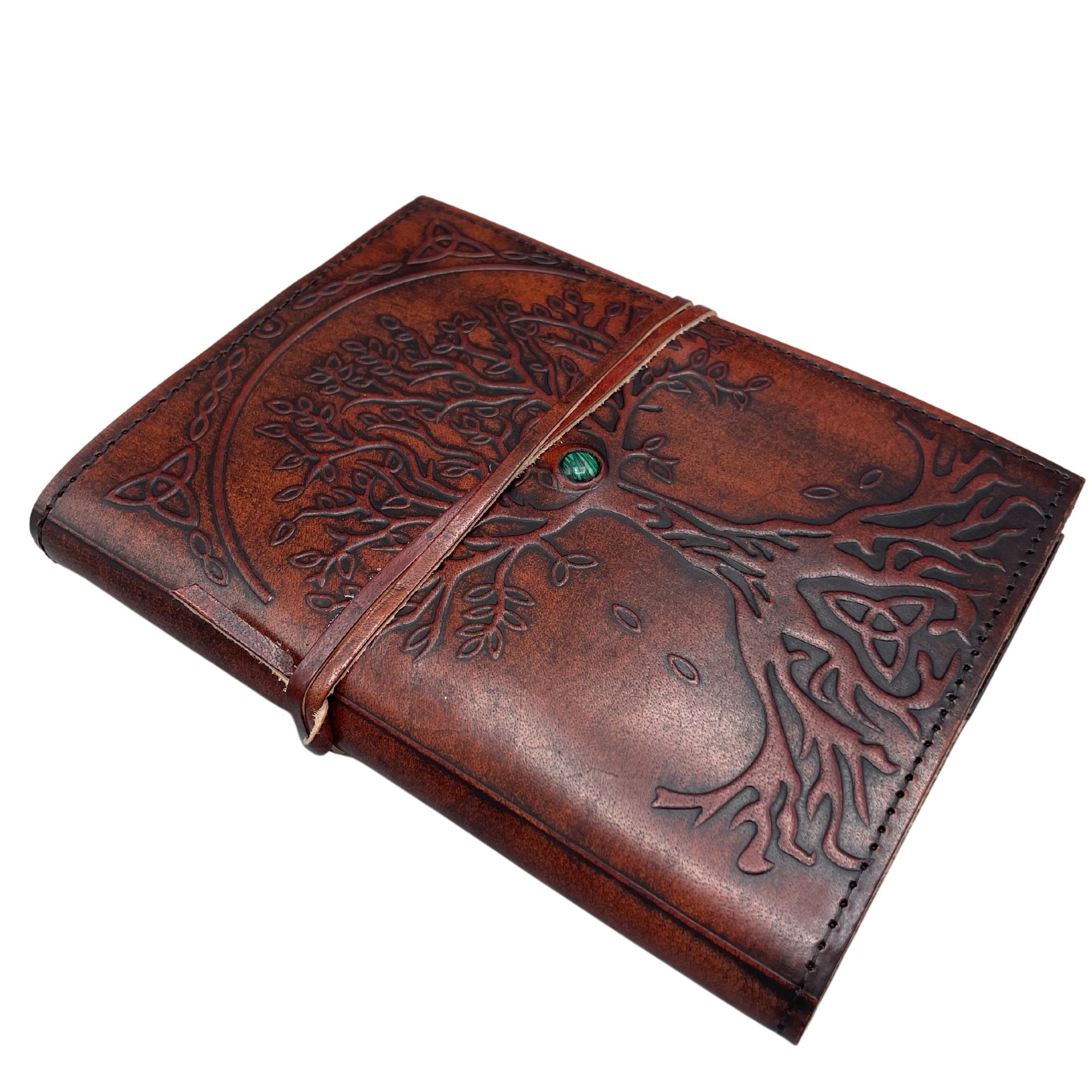 Small Tree of Life Leather Journal – 18x13x2cm | www.artisan-gifts.co.uk 4 Small Tree of Life Leather Journal – 18x13x2cm | www.artisan-gifts.co.uk 3