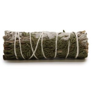 Smudge Stick – White Sage & Cedar 10cm | www.artisan-gifts.co.uk 1