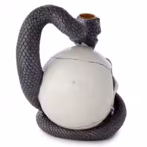 Snake and Skull Backflow Incense Burner | www.artisan-gifts.co.uk 1