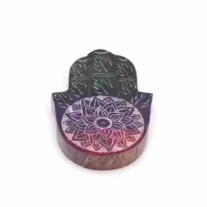Soapstone Hamsa Incense Holder – Lotus Flower | www.artisan-gifts.co.uk 1