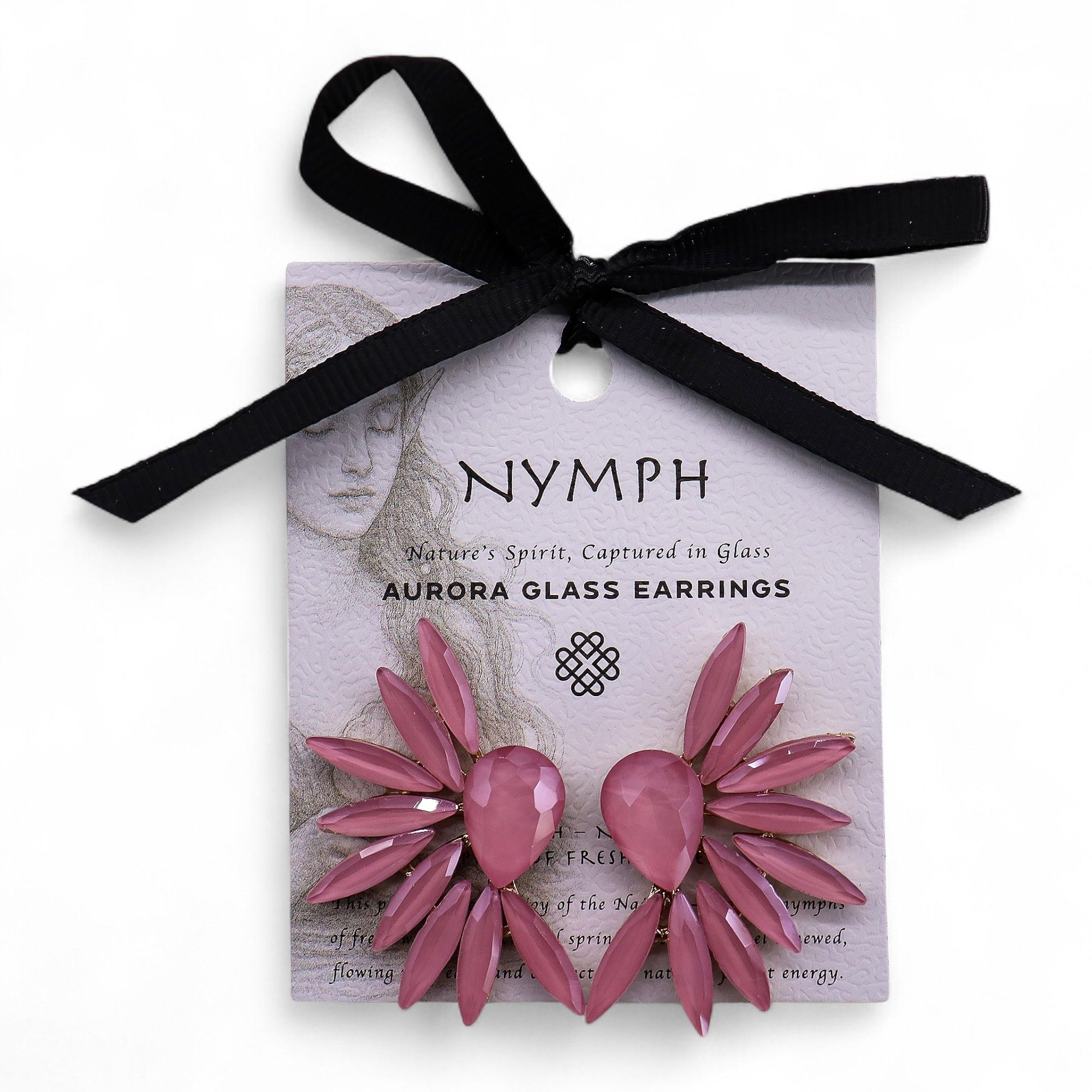 Soft Pink – Vintage Glass – Angel Wings – Earrings | www.artisan-gifts.co.uk 4 Soft Pink – Vintage Glass – Angel Wings – Earrings | www.artisan-gifts.co.uk 3