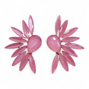 Soft Pink – Vintage Glass – Angel Wings – Earrings | www.artisan-gifts.co.uk 1