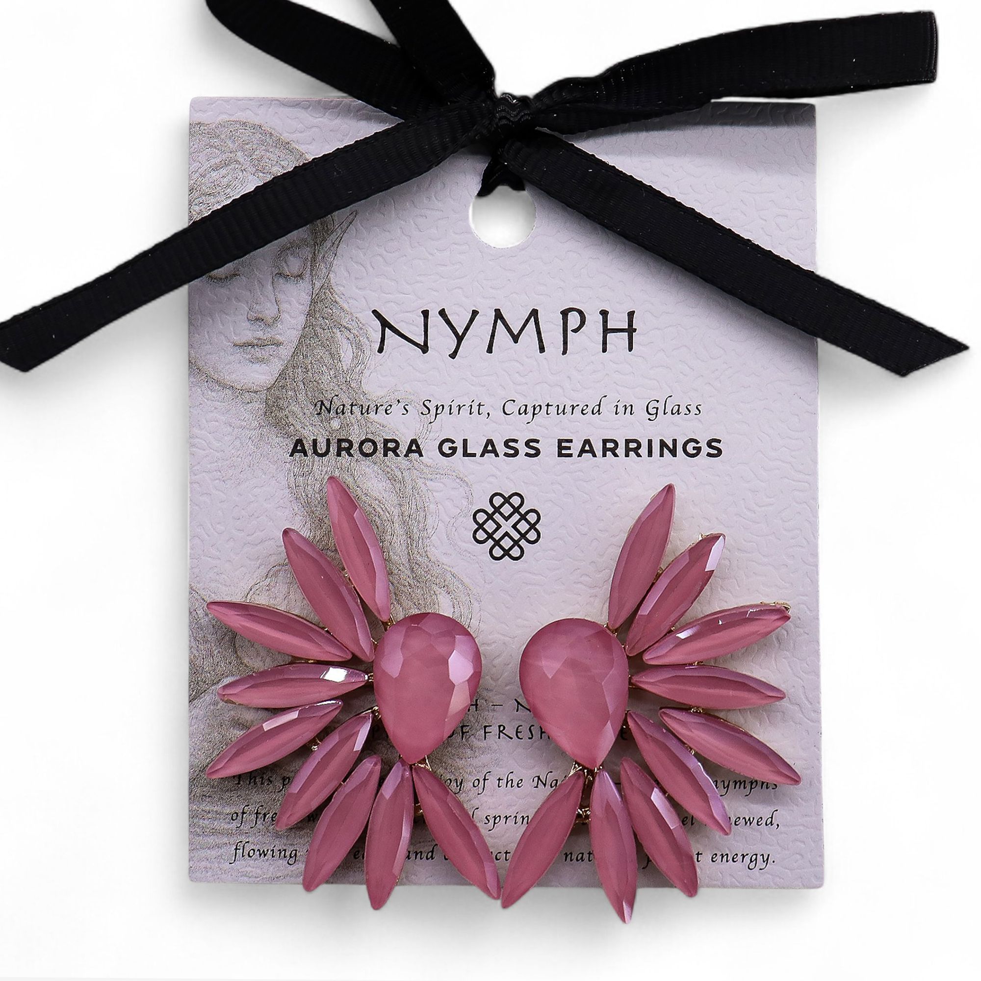 Soft Pink – Vintage Glass – Angel Wings – Earrings | www.artisan-gifts.co.uk 5 Soft Pink – Vintage Glass – Angel Wings – Earrings | www.artisan-gifts.co.uk 4