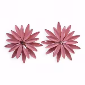 Soft Pink – Vintage Glass – Flowers – Earrings | www.artisan-gifts.co.uk 1