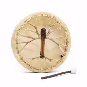 Spirit of the Eagle – Sharman Drum & Stick- Tunable – 40cm | www.artisan-gifts.co.uk 1