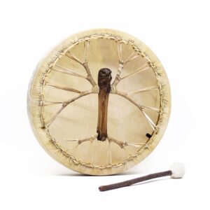 Spirit of the Eagle – Sharman Drum & Stick- Tunable – 40cm | www.artisan-gifts.co.uk 1
