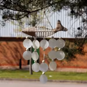 String Fish and Natural Copis Drop | www.artisan-gifts.co.uk 1