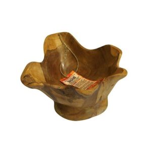 Teak Spiky Finger Bowls aprox 25m | www.artisan-gifts.co.uk
