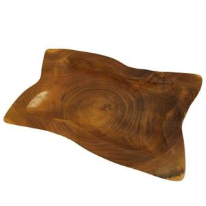 Teak Square Plates  aprox 20cm | www.artisan-gifts.co.uk