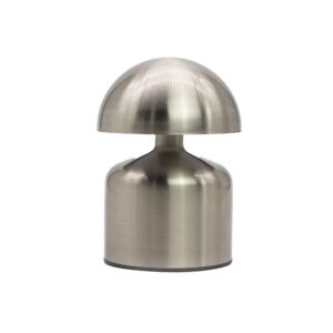 Touch Lamp – Dome Mushroom Silver – USB (C) – Rechargable  (400 Watt) | www.artisan-gifts.co.uk 1