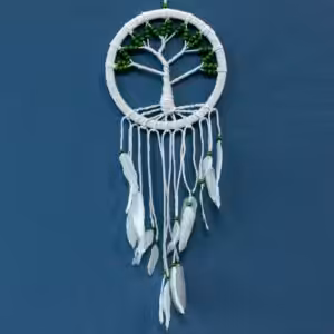 Tree of Life Dreamcatcher – Cotton 22cm (assorted) | www.artisan-gifts.co.uk 1