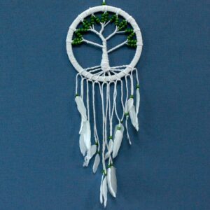 Tree of Life Dreamcatcher – Cotton 22cm (assorted) | www.artisan-gifts.co.uk 1