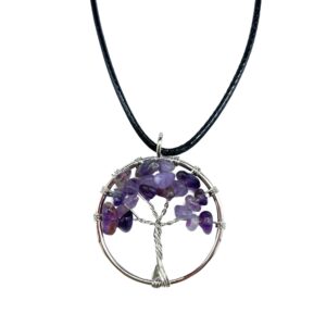 Tree of Life Pendant – Amethyst | www.artisan-gifts.co.uk 1