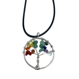 Tree of Life Pendant – Chakra | www.artisan-gifts.co.uk 1