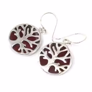 Tree of Life Silver Earrings 15mm – Coral Effect | www.artisan-gifts.co.uk 1