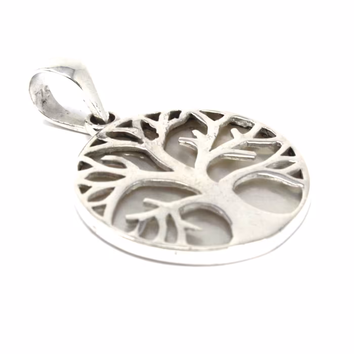 Tree of Life Silver Pendant 22mm – Mother of Pearl | www.artisan-gifts.co.uk 4 Tree of Life Silver Pendant 22mm – Mother of Pearl | www.artisan-gifts.co.uk 3