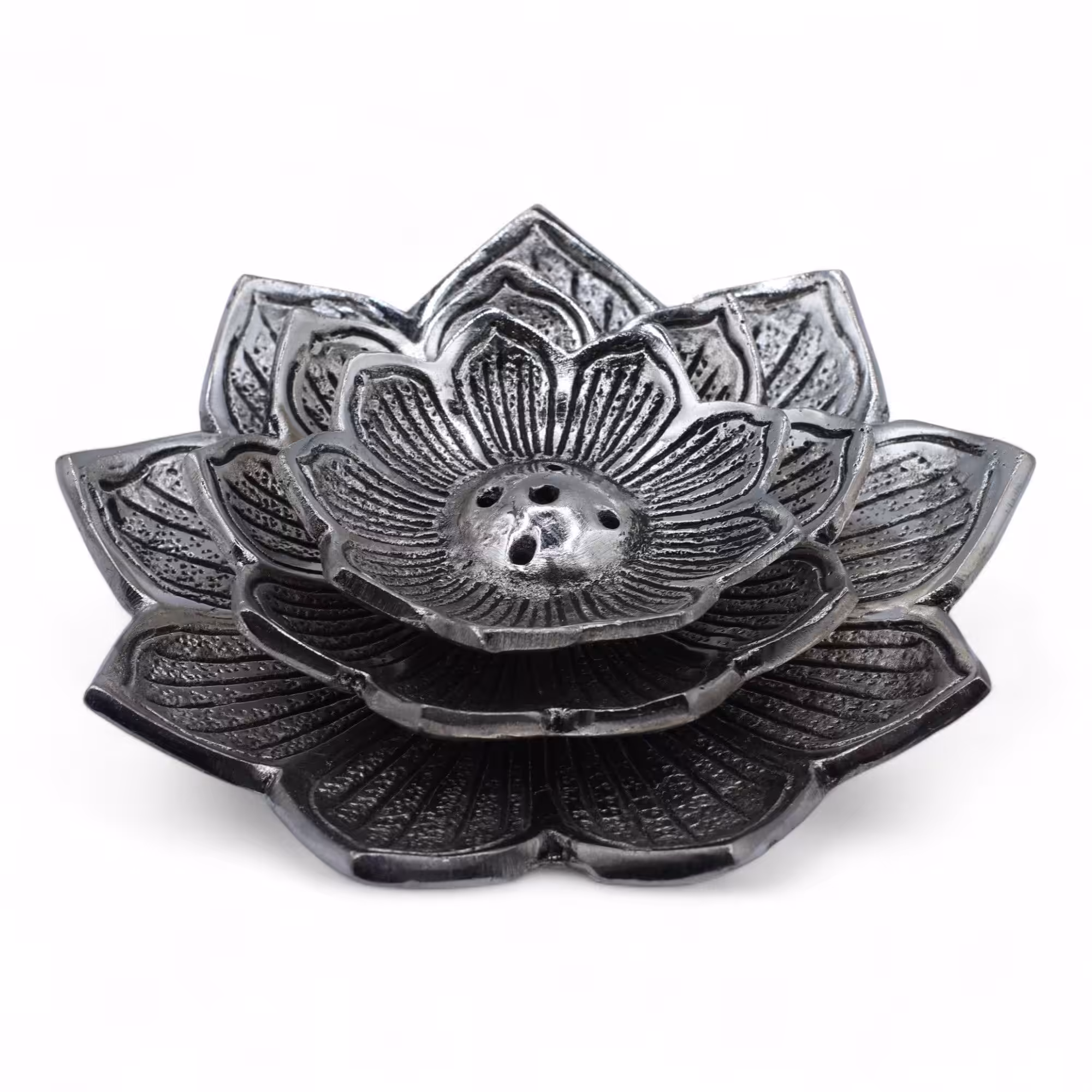 Tri-Flower Lotus Flower Incense Holder | www.artisan-gifts.co.uk 2 Tri-Flower Lotus Flower Incense Holder | www.artisan-gifts.co.uk 1